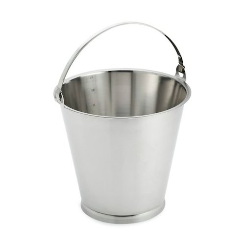 Polished Stainless Steel Buckets (090540)
